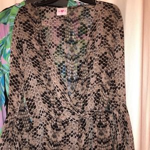 Snakeskin Buddy Love Romper